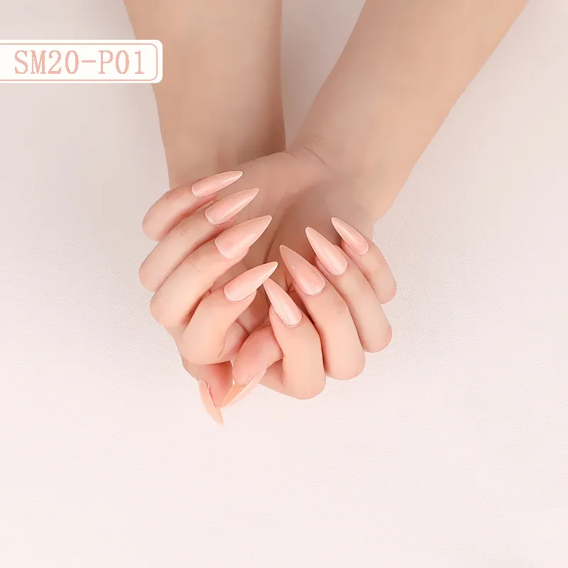 Box of 24 fake nail patches - Color