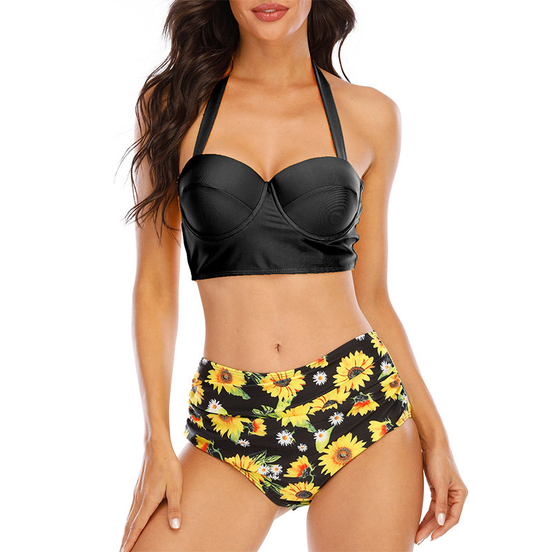 Title 2, Sunflower print bikini