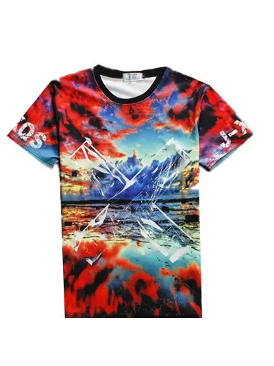Japanese 3DHBA short sleeve T-shirt