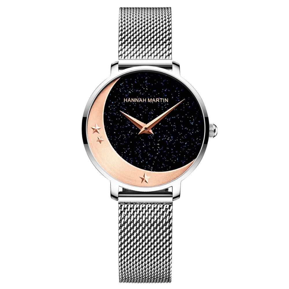 Starry Moon Quartz Watch
