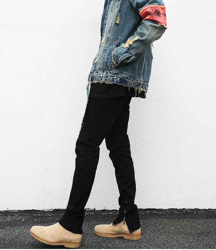 Ankle Zip Denim