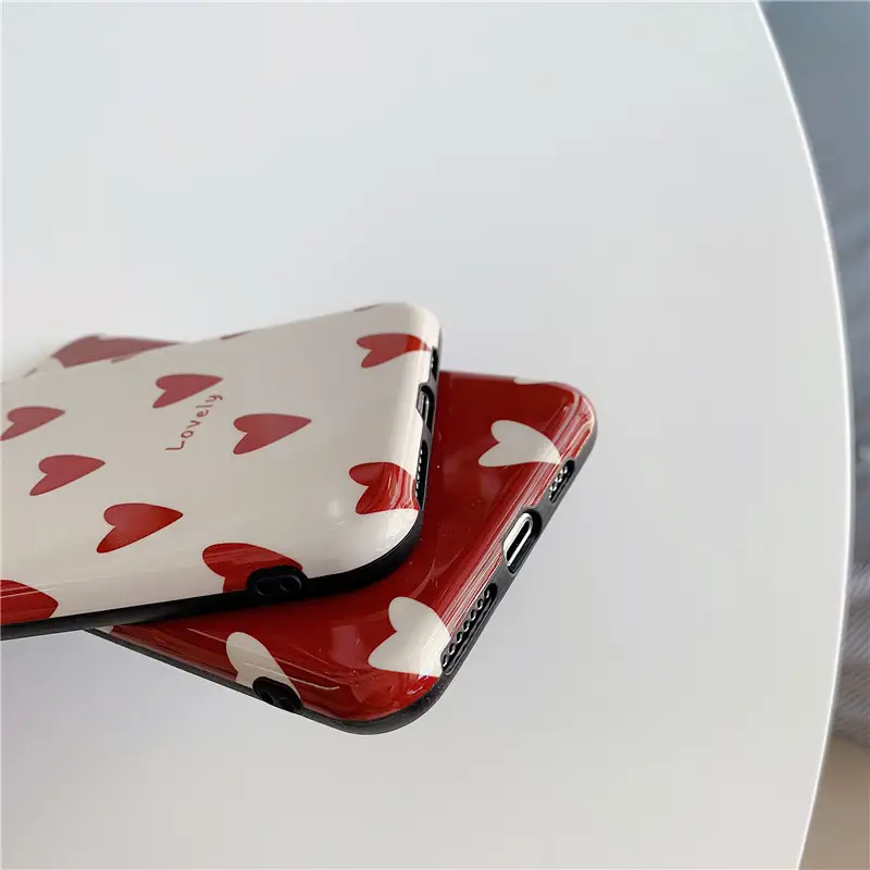 Retro love mobile phone case
