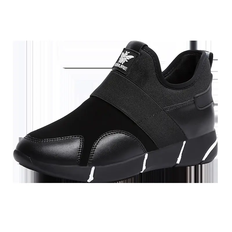 Flying woven elastic daddy shoes