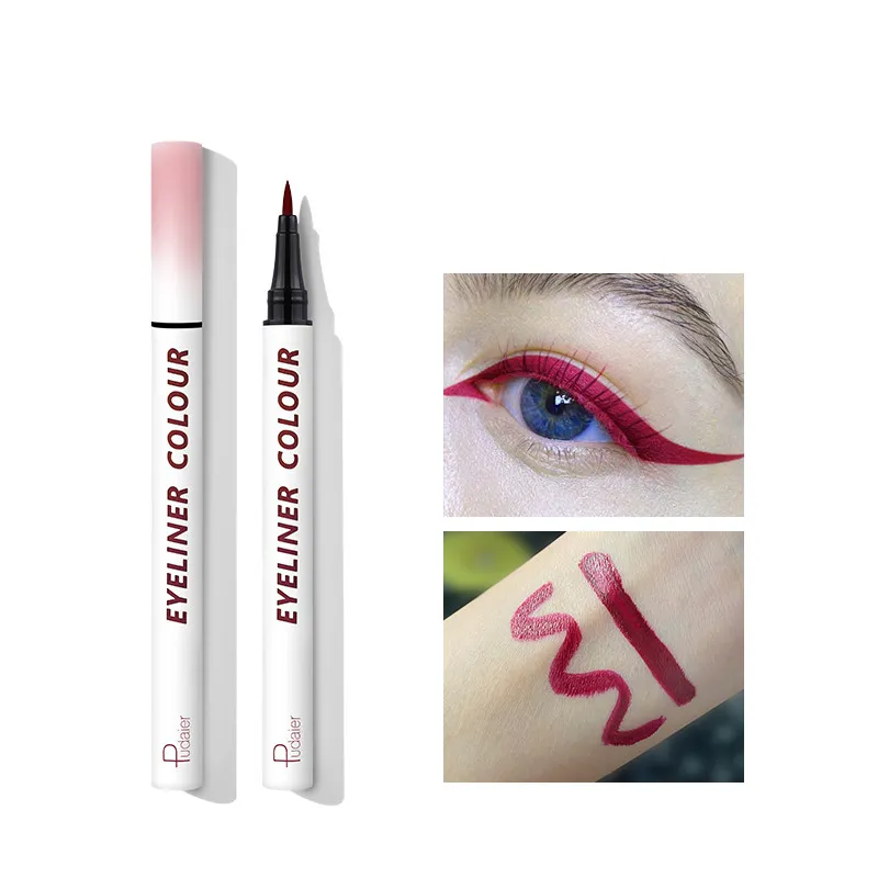 Color eyeliner blue white thin tip very thin - 3Style