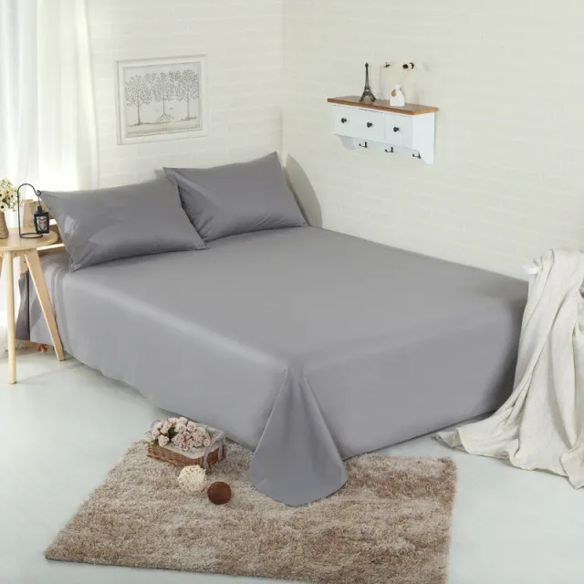 Cotton single piece sheets Grey - Shop at LoveMi