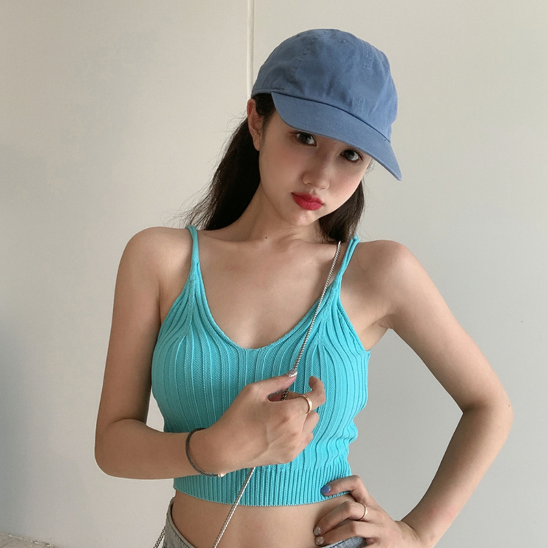 Women's summer knitted vest