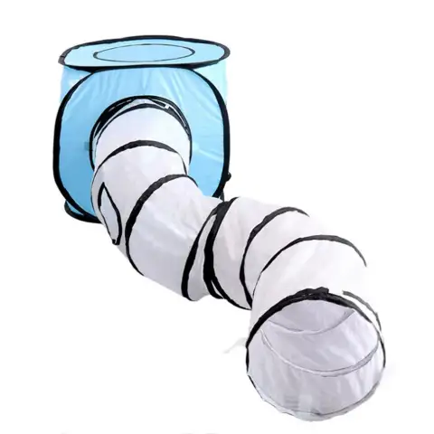 Tent S-Shaped Cat Foldable Playing Tunnel Toy