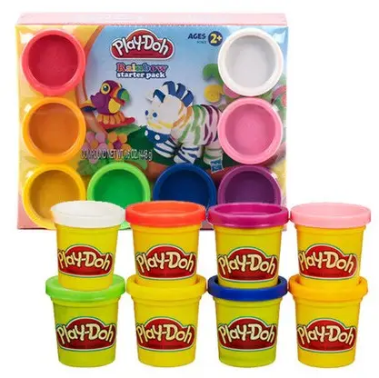 Plasticine 8-color refill pack