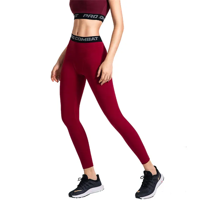 High waist letter yoga suit