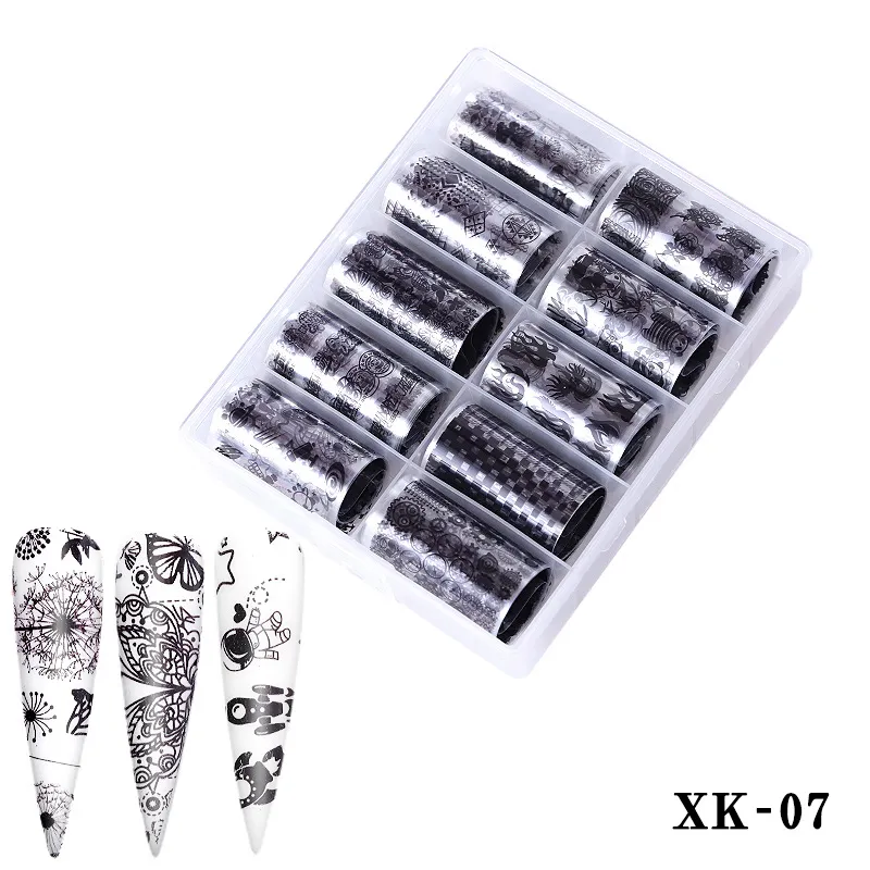 Nail supplies transfer sticker - Xk07
