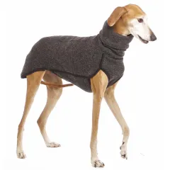 Newest Winter Big Dog Clothes for Medium Large Dogs Warm High Collar Pet Coat French Bulldog Pitbull Pullovers Mascotas Clothing - Dark Grey - View 1
