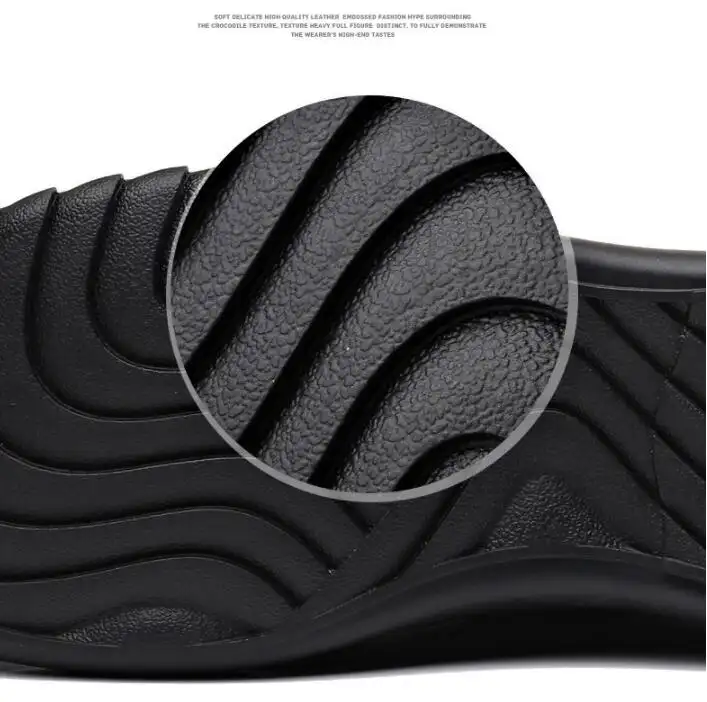 Men's casual plus size leather shoes