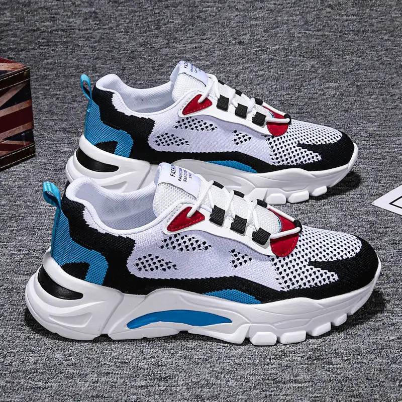 Breathable mesh casual sports running shoes
