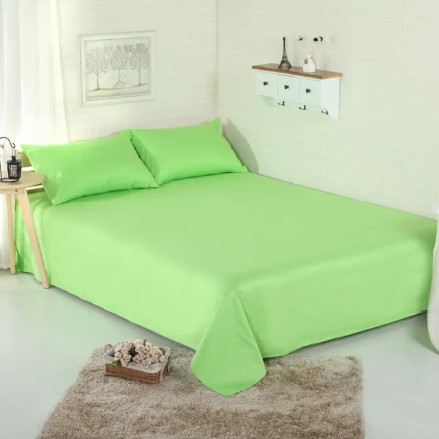 Cotton single piece sheets Green - Shop at LoveMi