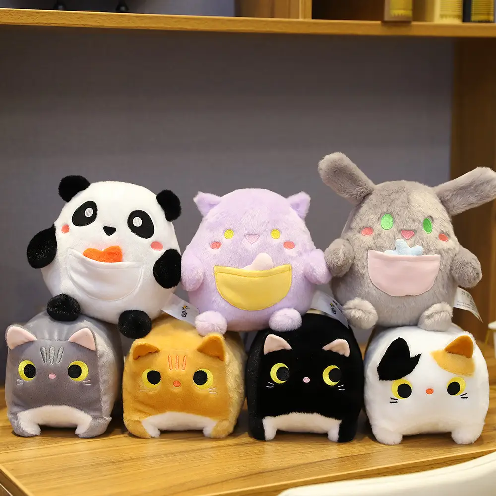 Cute cartoon cat doll