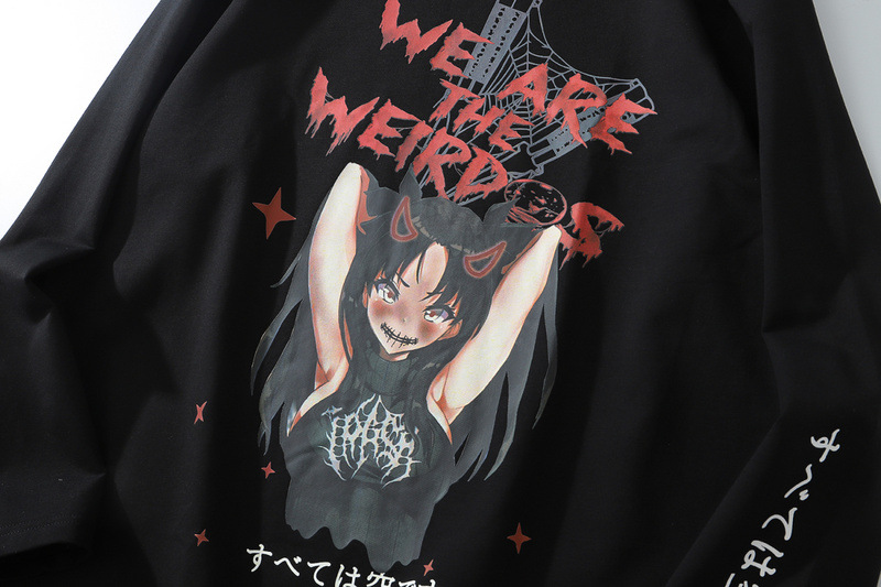 Title 6, Anime street collar hoodie