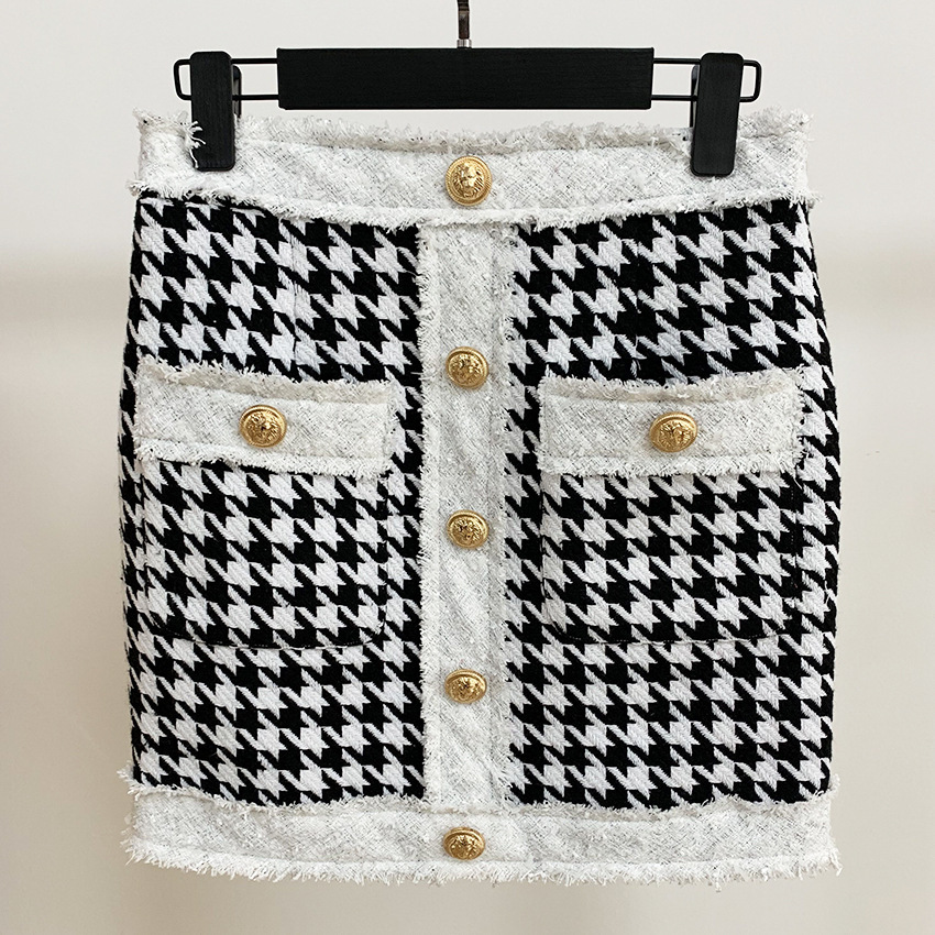 Title 2, Womens houndstooth jacket top