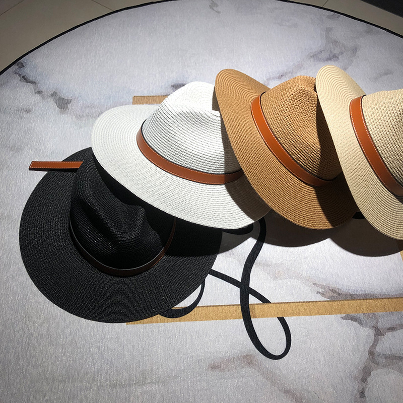 Female summer sun hat straw hat