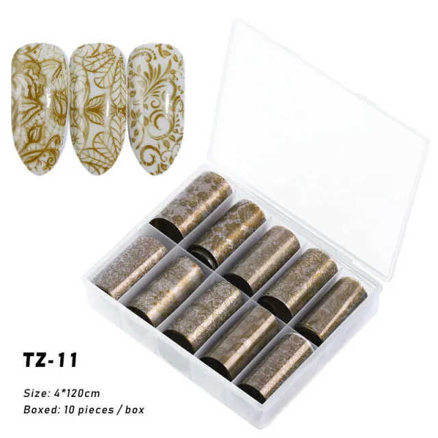 Nail supplies transfer sticker Tz11 - Shop at LoveMi
