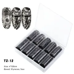 Nail supplies transfer sticker - Tz12 - View 1