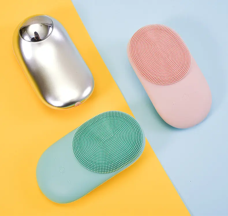 Electric facial cleansing instrument ultrasonic beauty