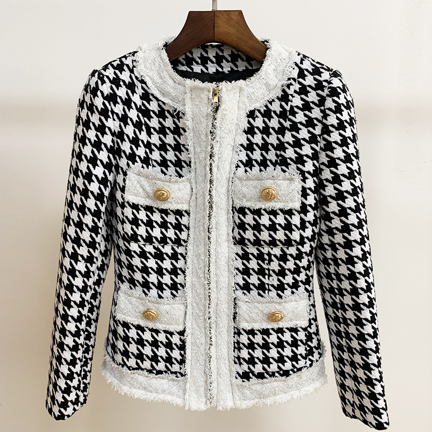 Title 1, Womens houndstooth jacket top