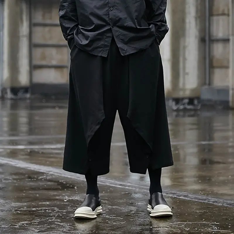 Men's nine-point casual culottes