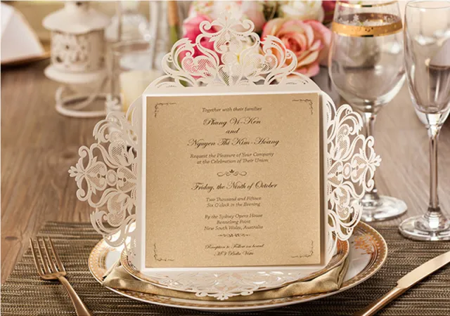 Personalized custom invitation Q1Pc - Shop at LoveMi