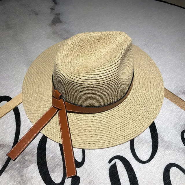 Female summer sun hat straw hat Beige - Shop at LoveMi