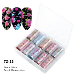 Nail supplies transfer sticker - Tz22 - View 1