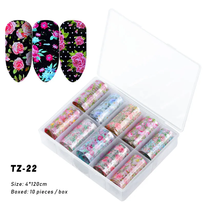 Nail supplies transfer sticker - Tz22