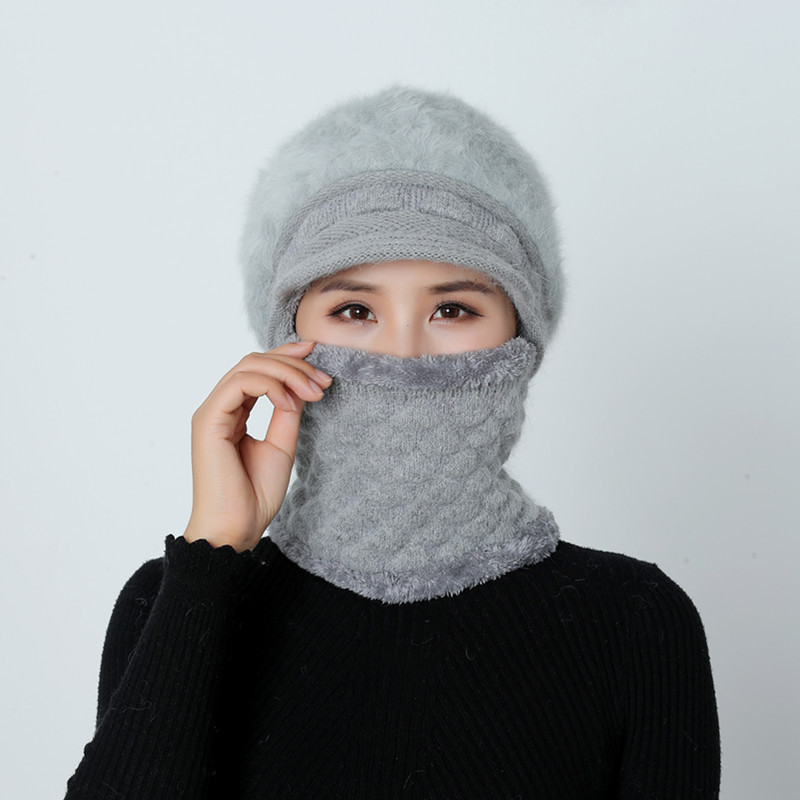 Solid color plus down cap for cycling