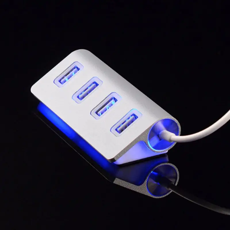 Compatible with Apple, Four-port USB 2.0 HUB