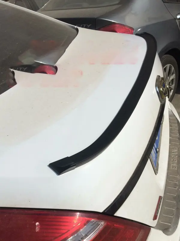 Silicone strip car tail
