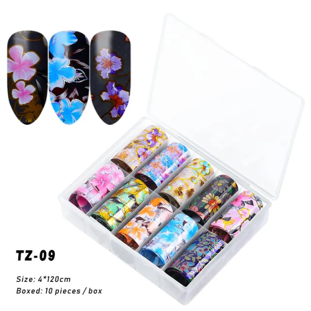 Nail supplies transfer sticker Tz09 - Shop at LoveMi