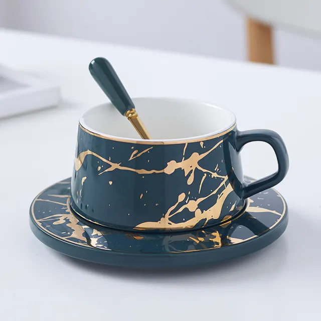 Ceramic coffee cup Green - Shop at LoveMi