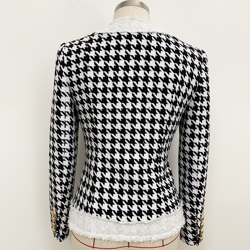 Title 3, Womens houndstooth jacket top