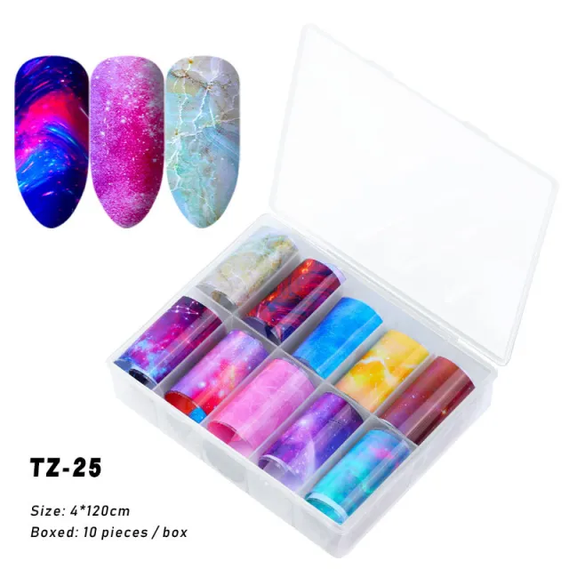 Nail supplies transfer sticker Tz25 - Shop at LoveMi