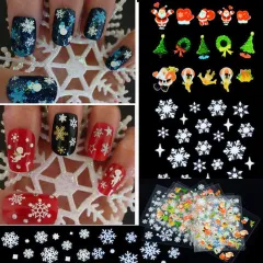 Nail Sticker Slim 3D Nail Decal - 12Christmas Gift - View 1