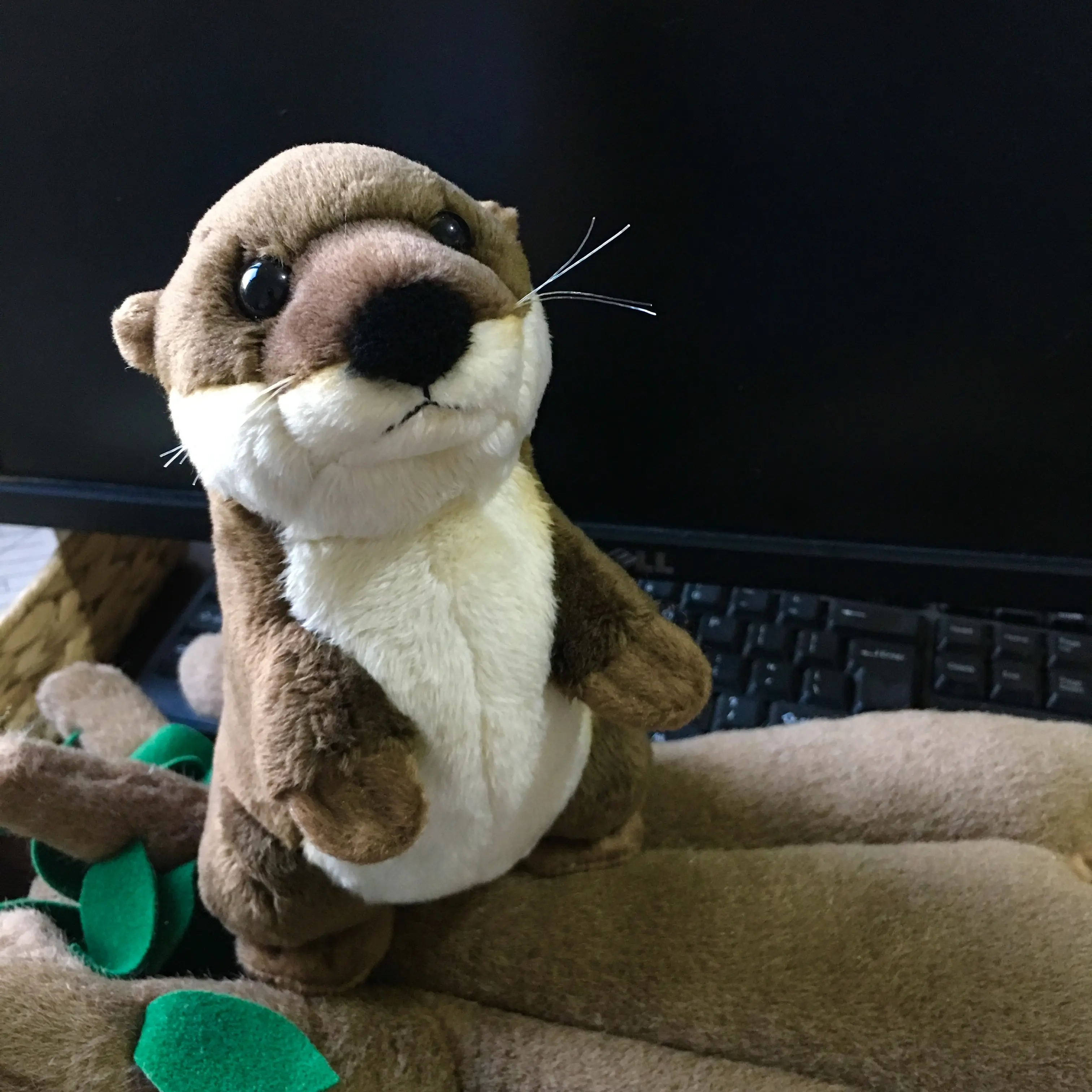 Mascot otter plush toy