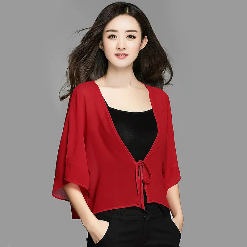 Star same chiffon shawl