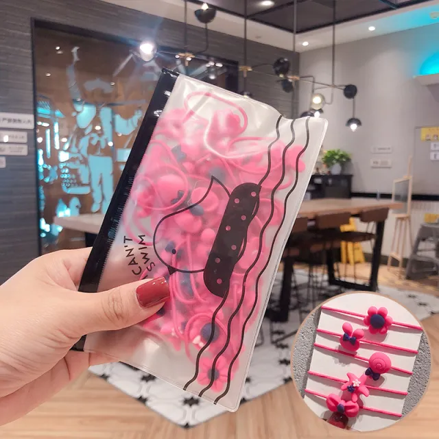 Elastic hair loop Red - Shop at LoveMi