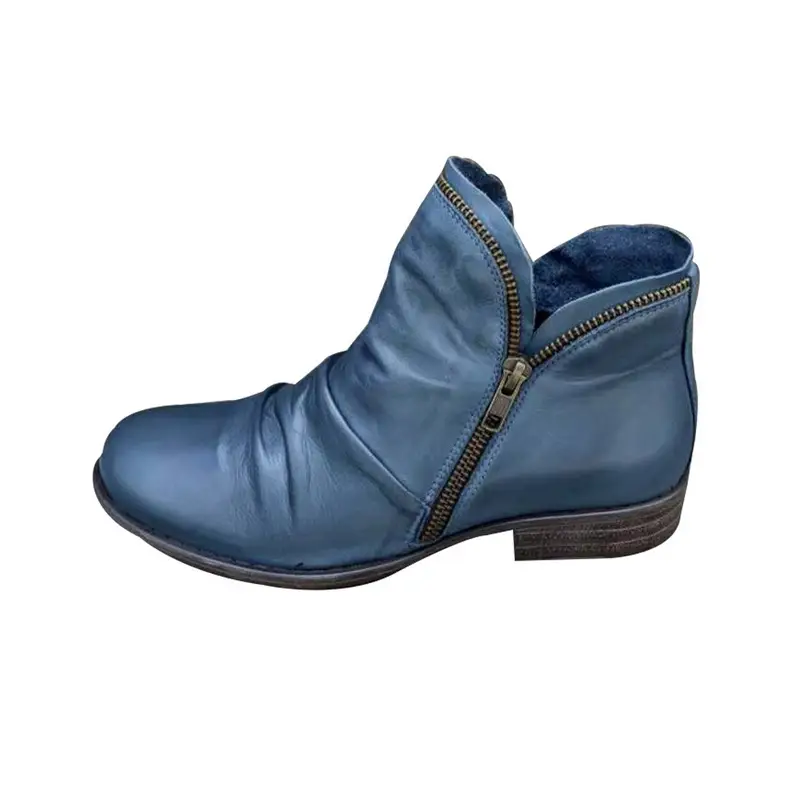 Women's casual round toe boots