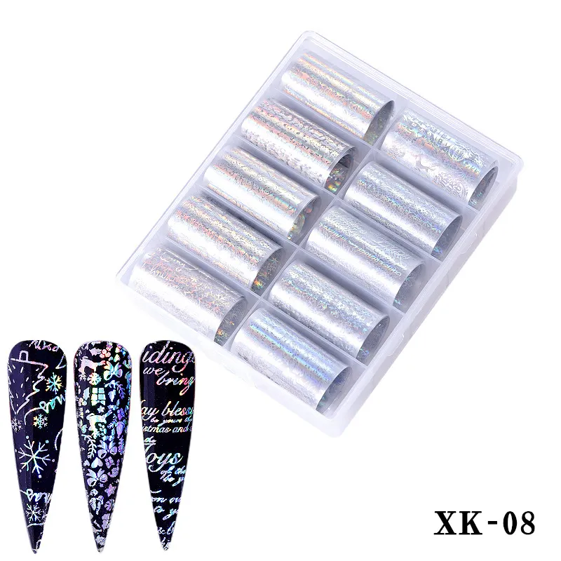 Nail supplies transfer sticker - Xk08