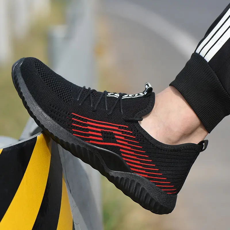 Breathable labor protection shoes