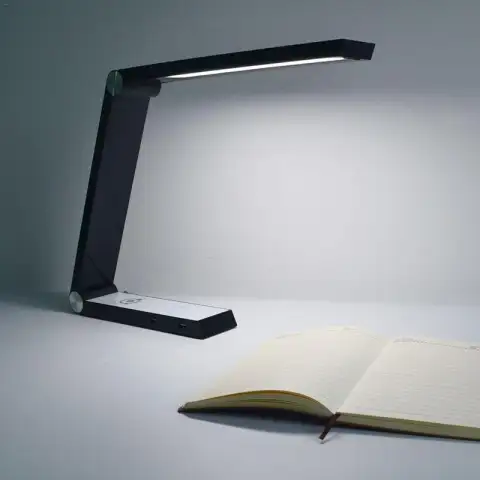 LED Triangle Table Lamp Wireless Charging Led Desk Lamps