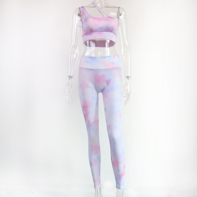 One-shoulder short vest