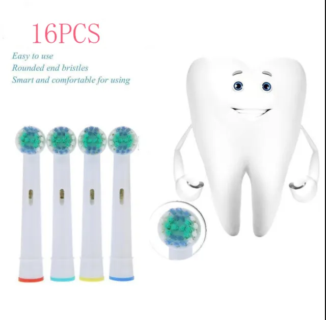 Electric toothbrush head Replacement head universal electric toothbrush head 16Pcs - Shop at LoveMi