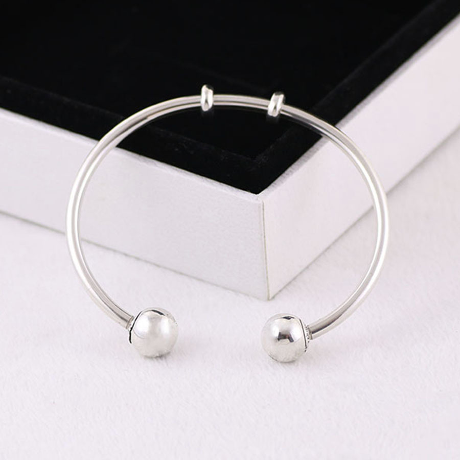 Round head smooth bracelet