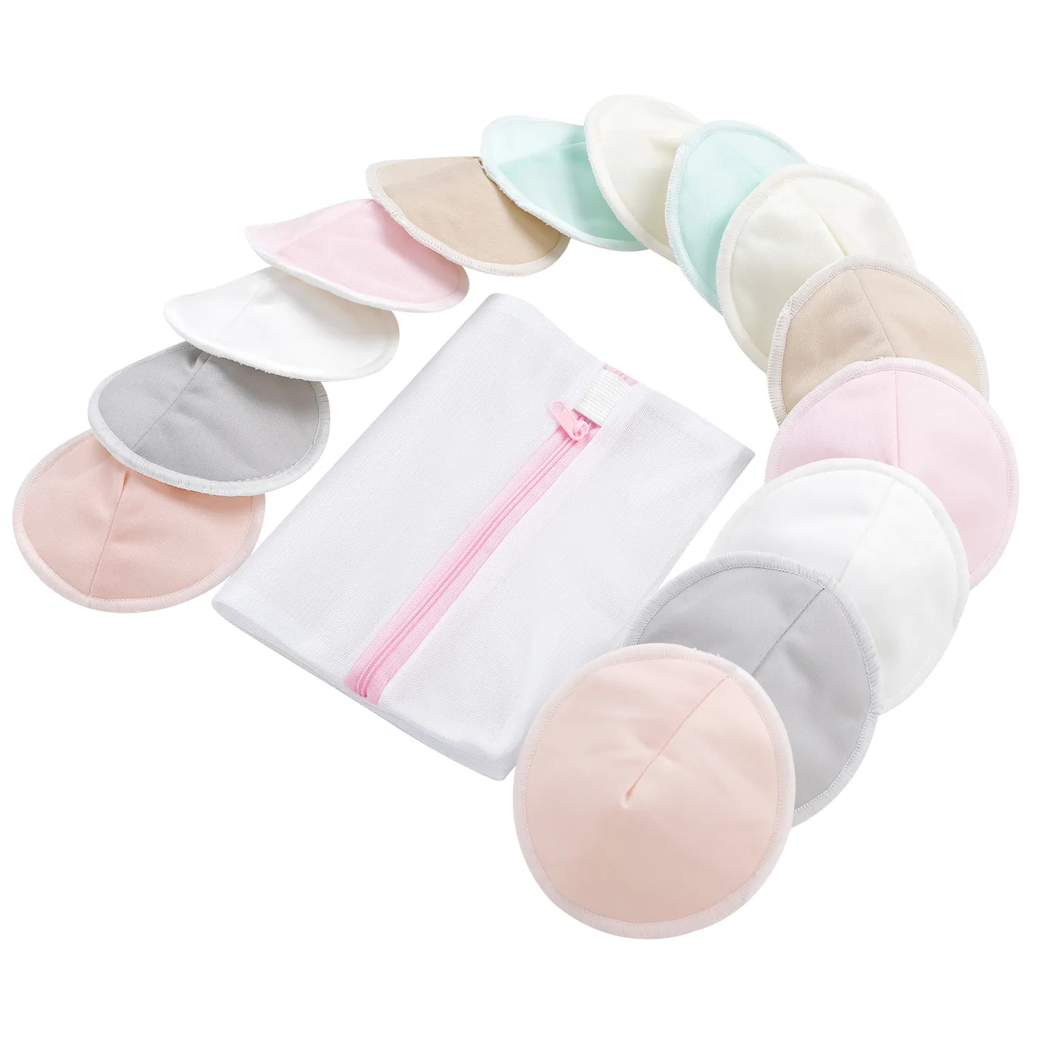 Nursing Breast Pads Breastfeeding Nipple Pad For Maternity Breast Feeding Organic Bamboo Nursing Feeding Breast Pads – image 3